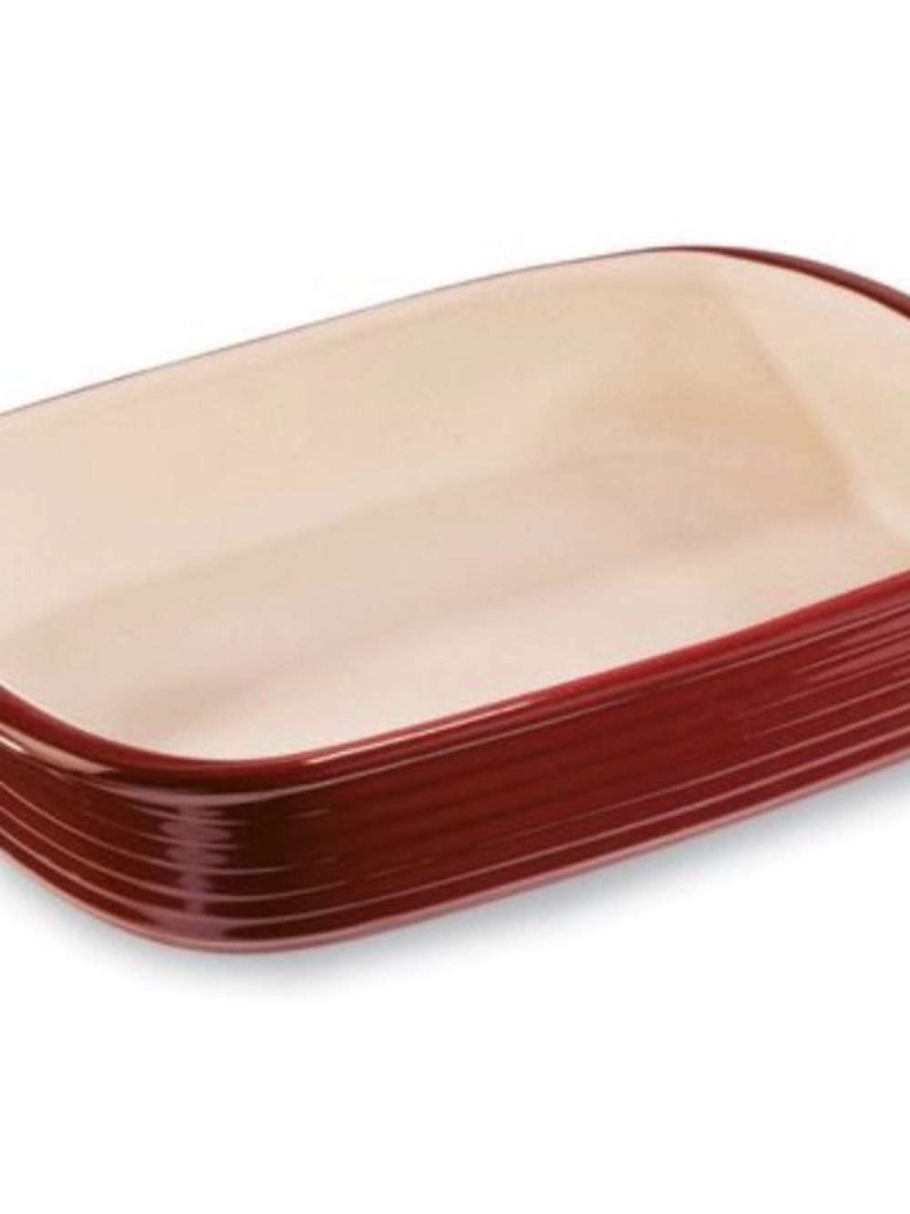 Pampered Chef Cranberry Rectangular Baker, BNIB Never Removed - Picture 2 of 7